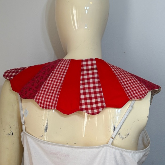 Vintage Handmade Removable Scalloped Collar One Size - Picture 2 of 11